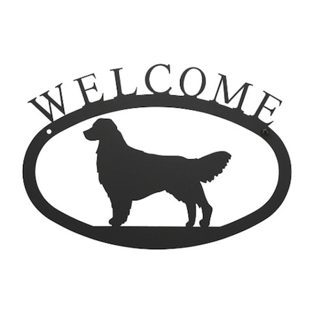 Welcome Sign-Plaque - Retriever - Dog